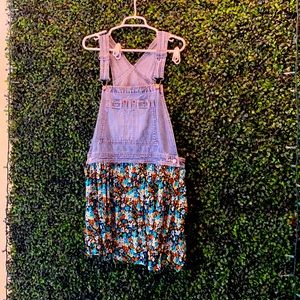 Gap overall dress size L